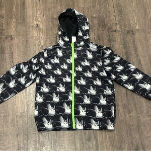 Disney Parks Halloween 2021 Mickey Mouse Zip Hoodie Jacket Size SmallShriek Peek
